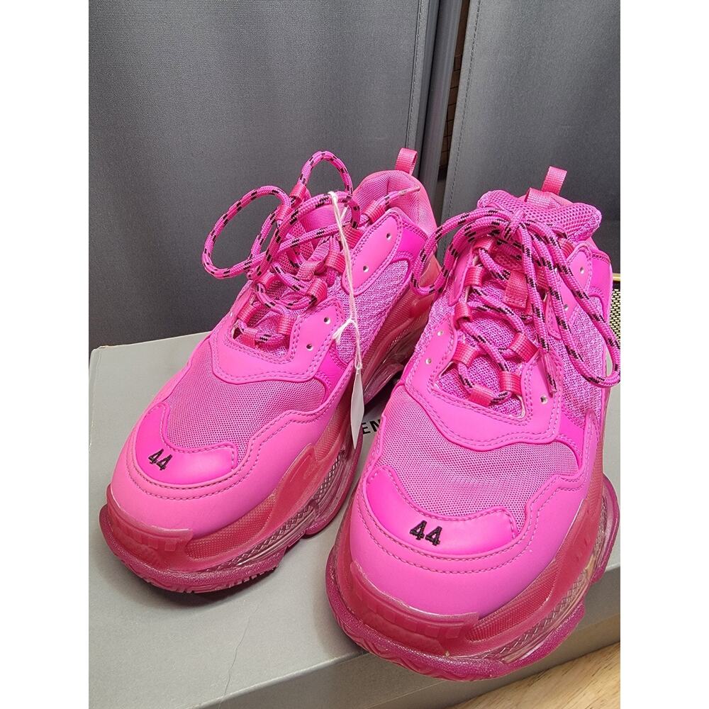 Balenciaga Triple S Sneakers Size 44 EU / 11 US – pink - Picture 4 of 14